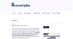 Desktop Screenshot of busco-empleo.net